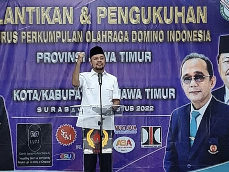 Kepala Bidang Keolahragaan Dinas Kepemudaan dan Olahraga (Dispora) Jatim Firman Syah Ali 