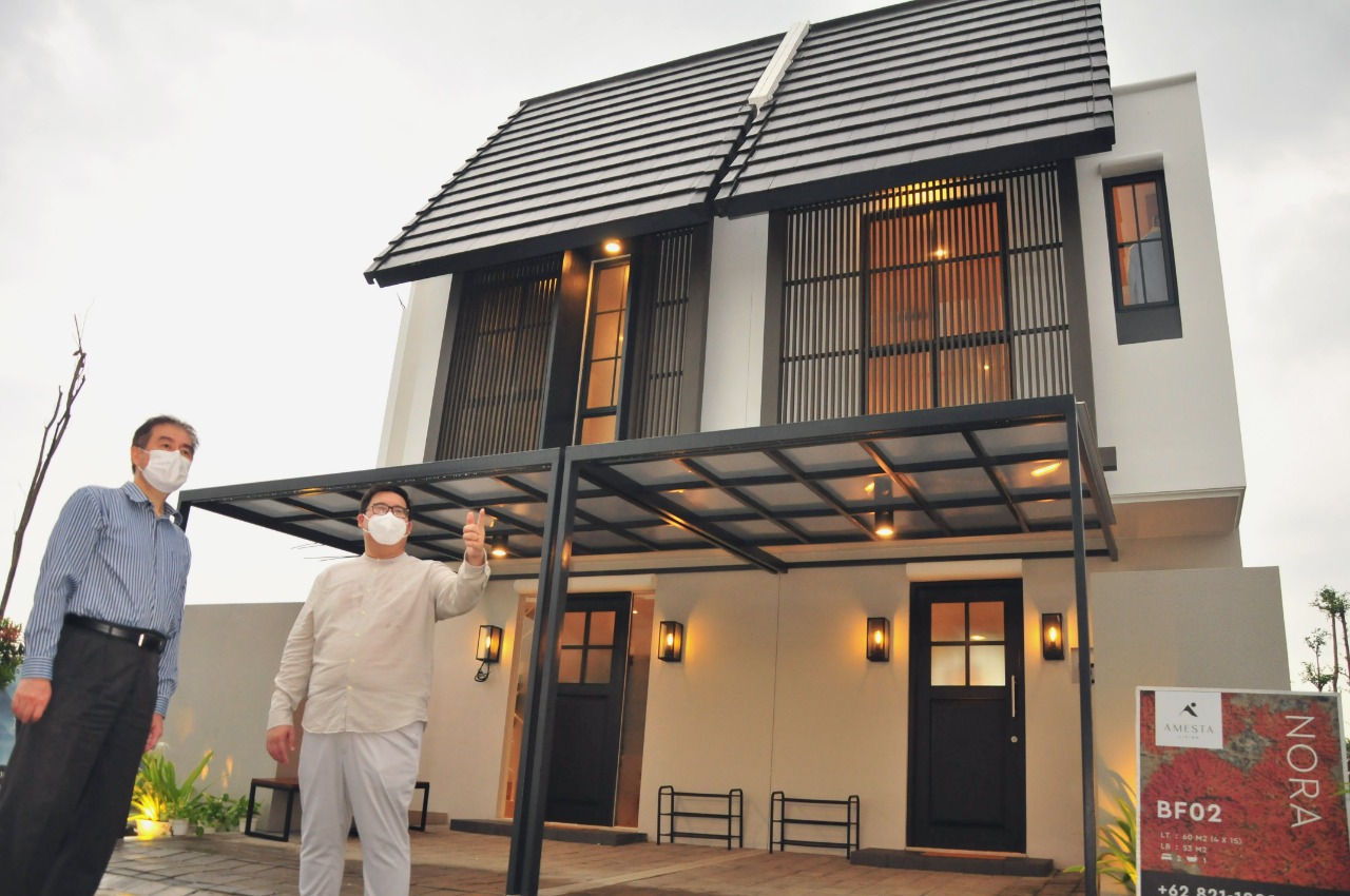 Kawasan terpadu Amesta Living yang berlokasi di Surabaya, Jawa Timur