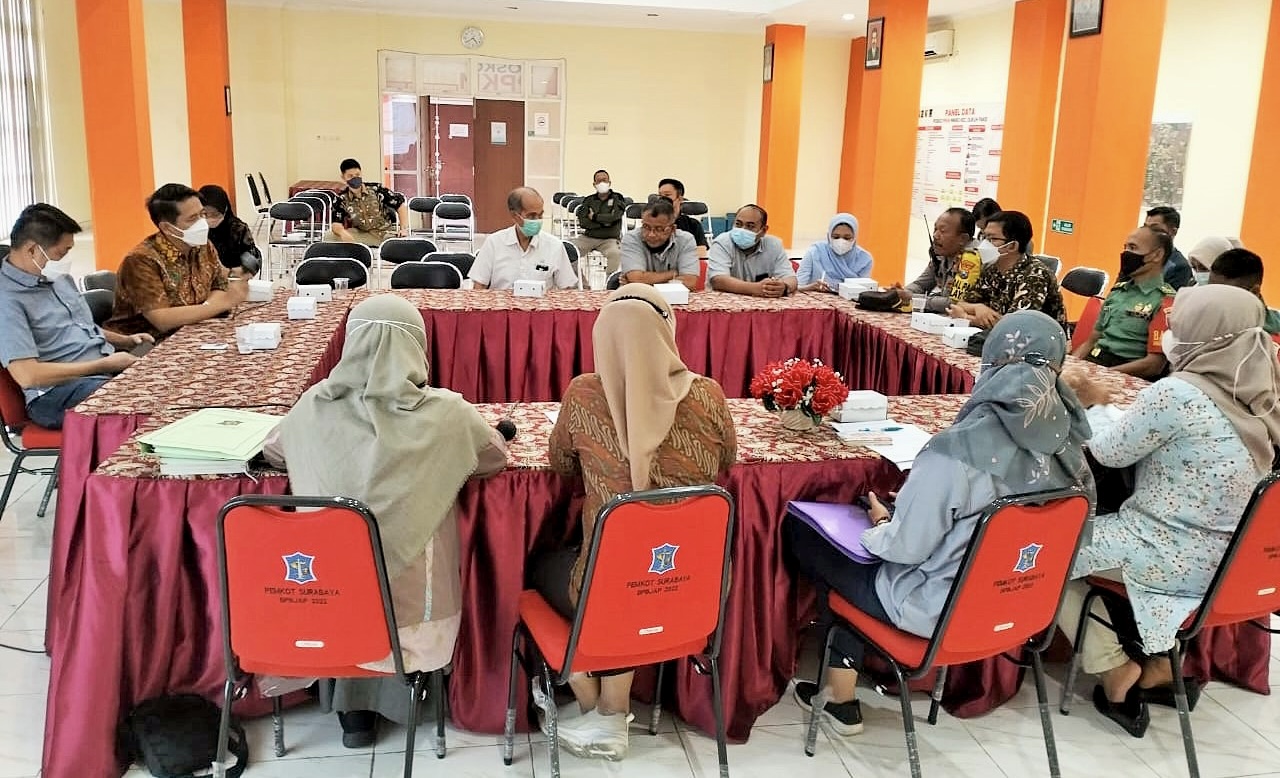Proses Mediasi Pihak Kecamatan Dukuh Pakis dan Dinas Perumahan Rakyat dan Kawasan Permukiman serta Pertanahan (DPRKPP) Pemerintan Kota Surabaya, terkesan lepas tangan terhadap PT Dharma Bhakti Adijaya yang terus mengulur waktu penyerahan PSU ke Pemkot Sur