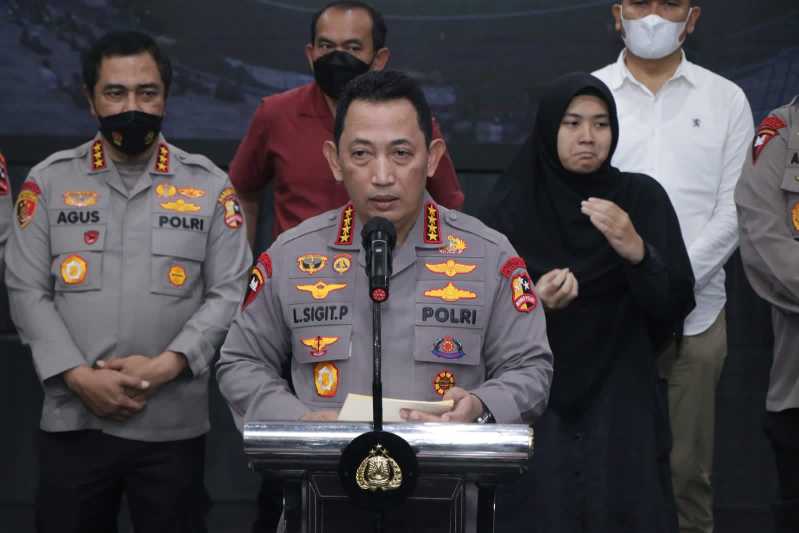 Kapolri Jenderal Listyo Sigit Prabowo