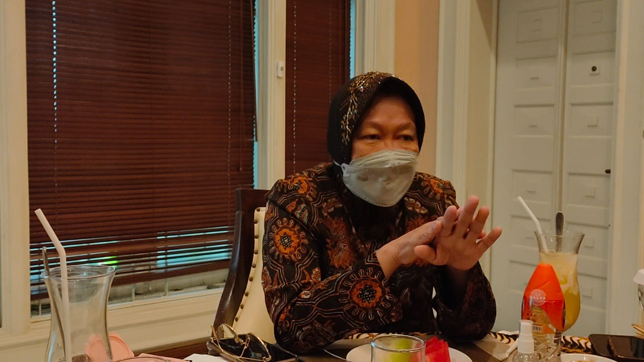 Menteri Sosial Republik Indonesia, Tri Rismaharini.
