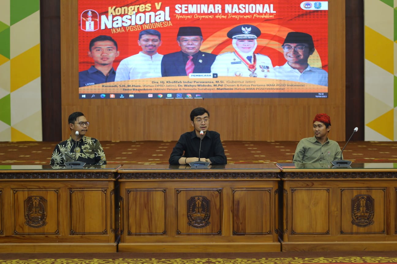 Aryo Seno Bagaskoro, Ketua Taruna Merah Putih Surabaya