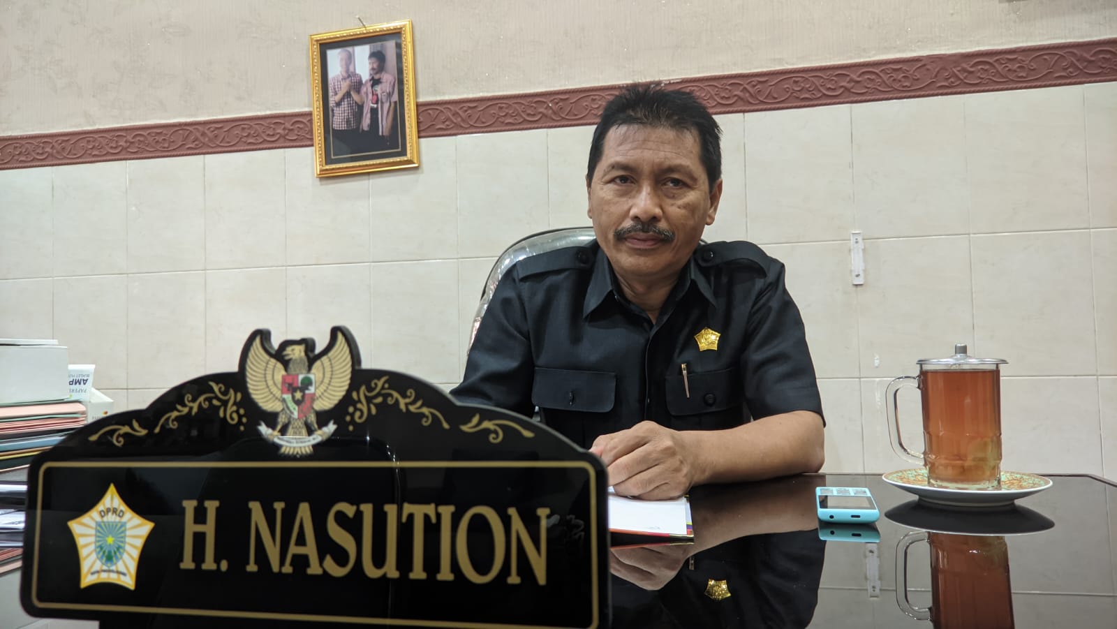 Ketua DPC PDI Perjuangan Kota Probolinggo, Haris Nasution