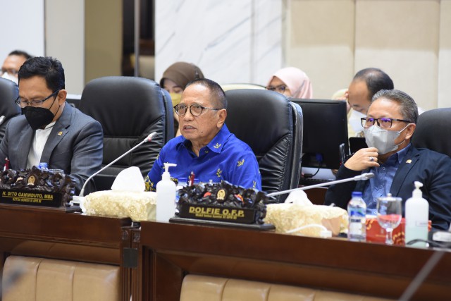 Ketua Komisi XI DPR RI Dito Ganinduto. (DPR)