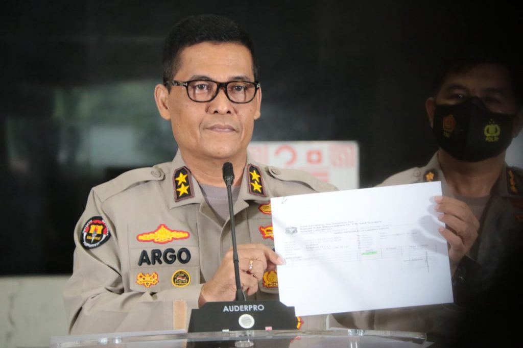 Kadiv Humas Polri, Argo Yuwono.
