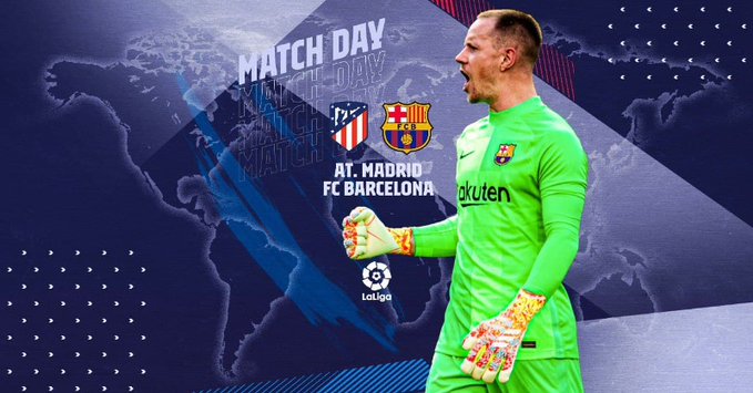 Atletico Madrid vs Barcelona di Estadio Wanda Metropolitano pada hari Minggu, 3 Oktober 2021, pukul 02.00 WIB.