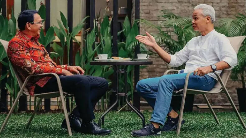 Basuki Tjahaja Purnama (Ahok) dan Ganjar Pranowo