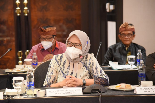 Anggota Komisi VI DPR RI Haeny Relawati Rini Widyastuti. (dpr)