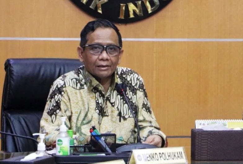 Menteri Koordinator Politik Hukum dan Keamanan Mahfud MD