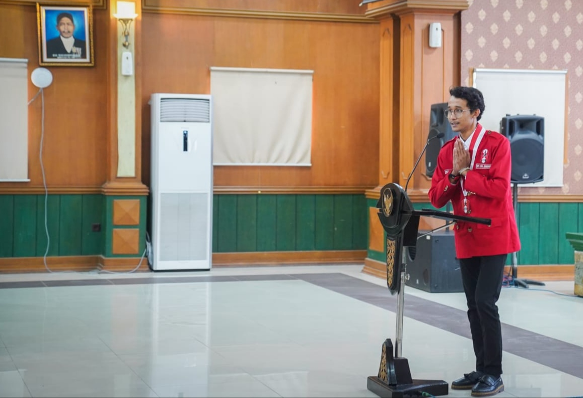 Ketua DPC GMNI Jombang, Kelvin Arisudin