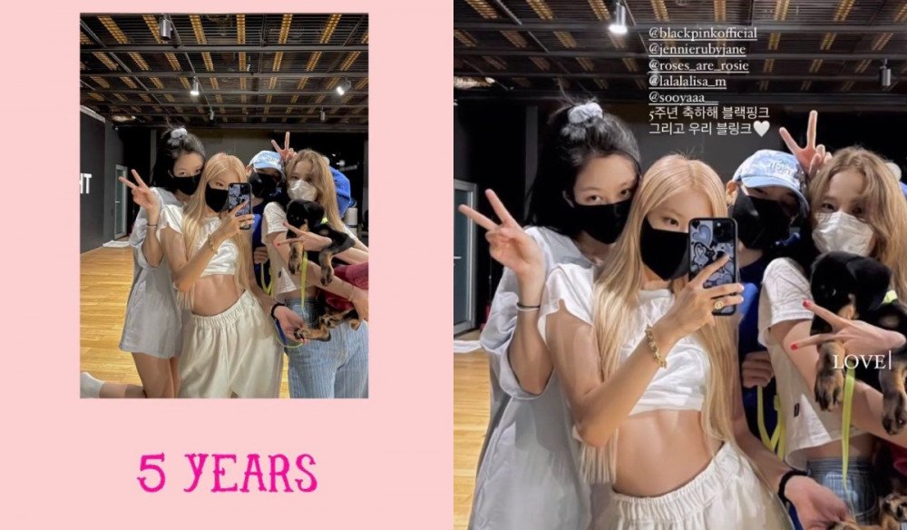 BLACKPINK ultah yang ke-5. (AllKpop/Instagram)