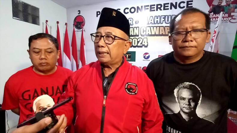 Ketua DPC PDIP Kabupaten Blitar Rijanto menegaskan seluruh struktural partai solid mendukung Ganjar-Mahfud. (Foto: PDIP Jatim) 