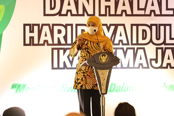 Gubernur Jatim, Khofifah Indar Parawansa (dok: Kominfo Jatim)