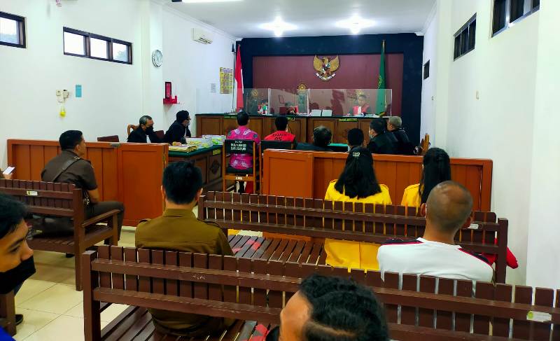 Suasana Sidang Lanjutan Kasus Pemalsuan Surat