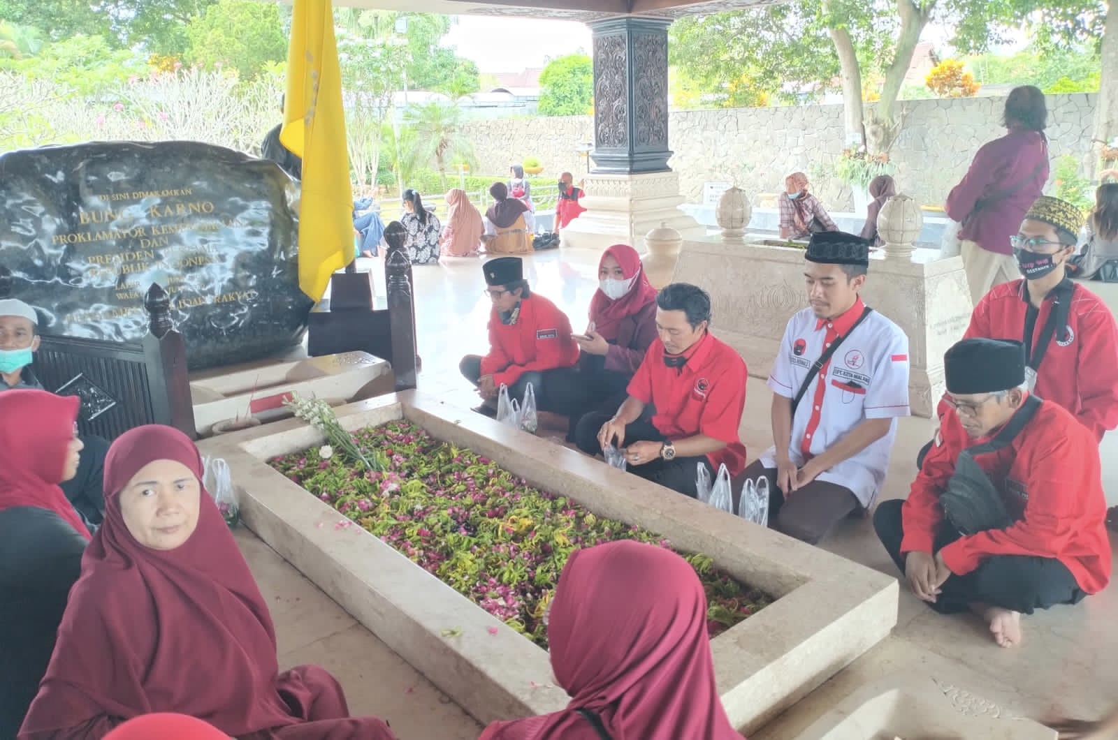 TMP Kota Malang ziarah di makam sang Proklamator Ir.Soekarno