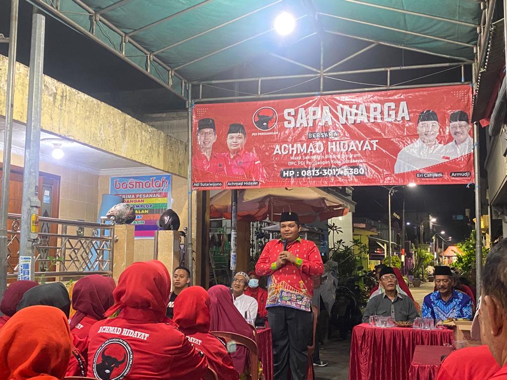 Achmad Hidayat, Wakil Sekretaris Dewan Pimpinan Cabang PDI Perjuangan Kota Surabaya