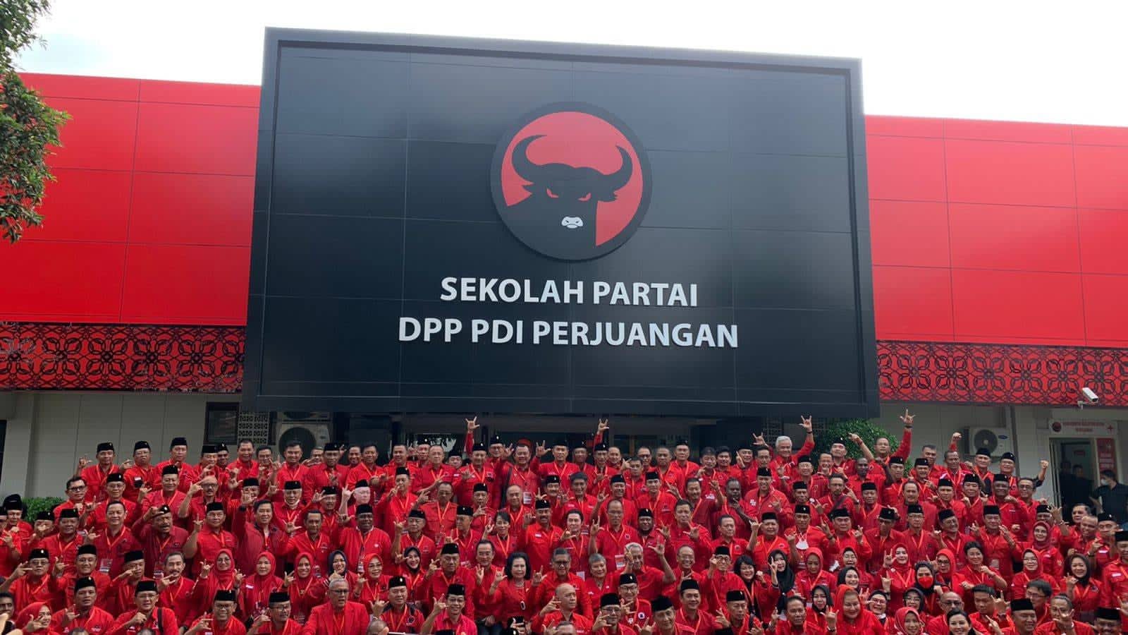 Rapat Koordinasi di Sekolah Partai PDI Perjuangan Lenteng Agung