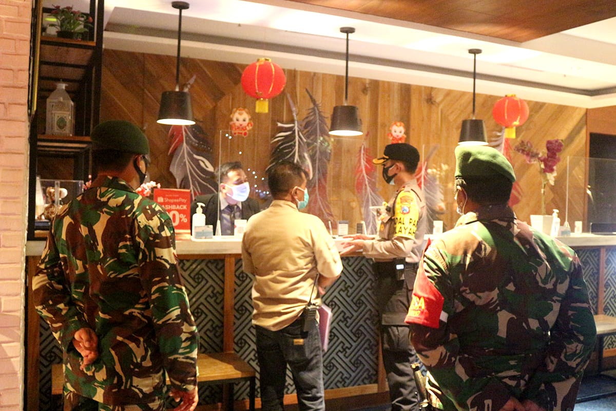 Dokumentasi Foto Razia Hotel di Surabaya, beberapa waktu lalu. 