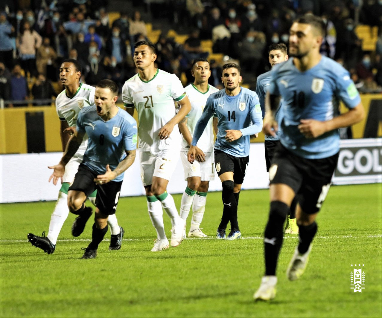 Timnas Uruguay. (Twitter Seleccion Uruguaya)