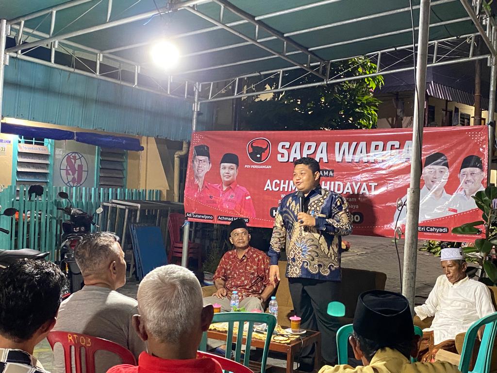 Wakil Sekretaris Dewan Pimpinan Cabang PDI Perjuangan Kota Surabaya Achmad Hidayat 