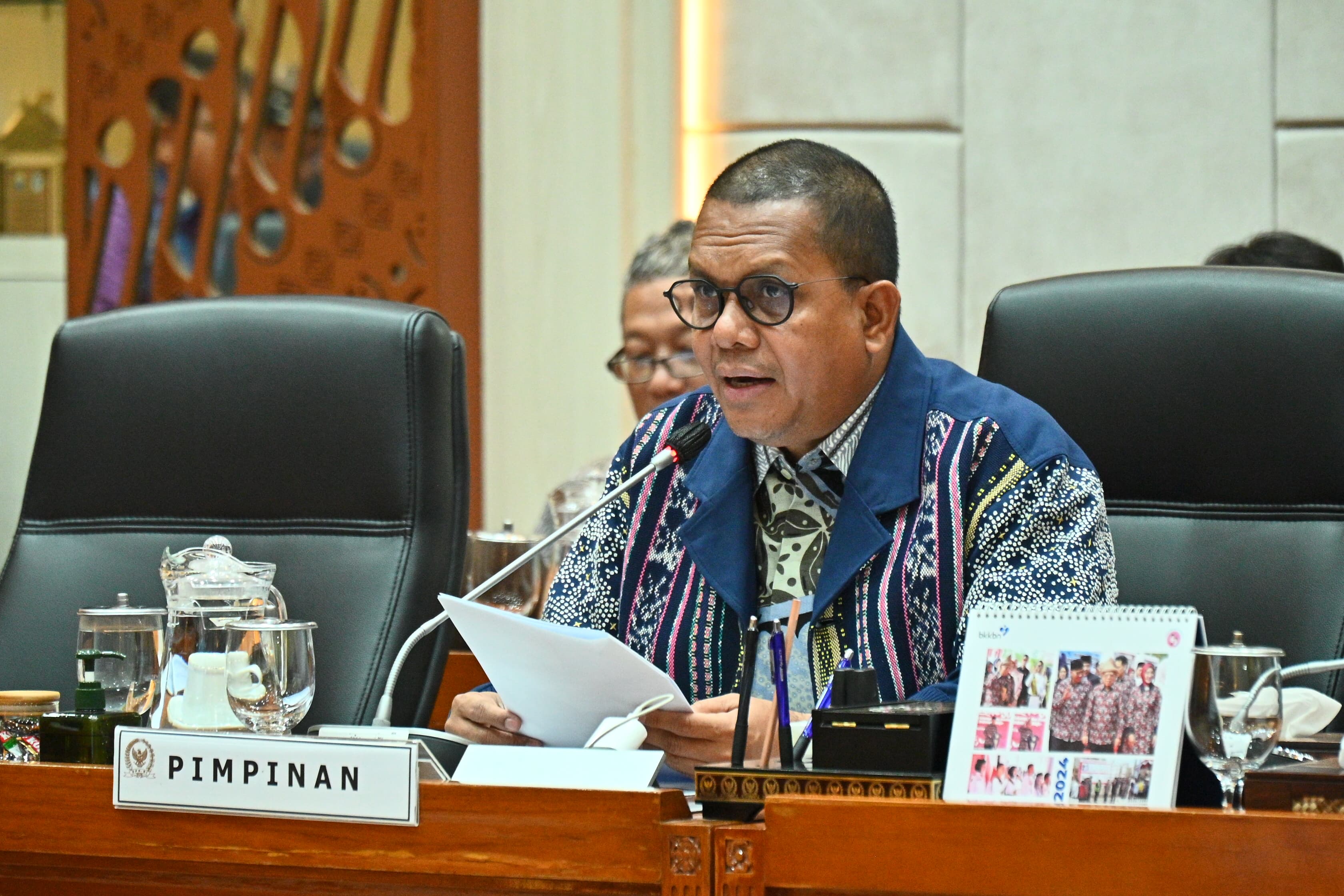 Wakil Ketua Komisi IX DPR RI Emanuel Melkiades Laka Lena. Foto : Parlementaria DPR