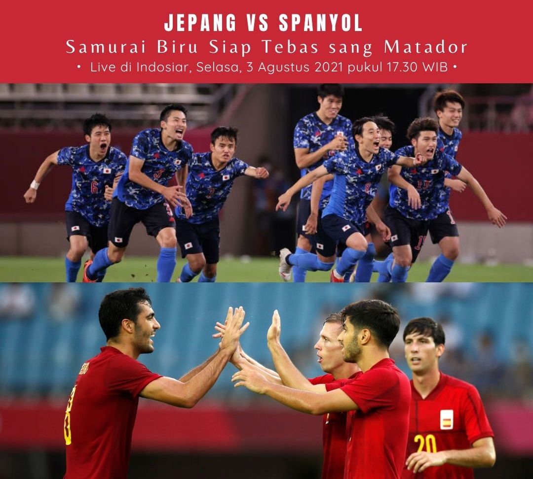 Link Live Streaming dan Prediksi Jepang Vs Spanyol: Samurai Biru Siap Tebas sang Matador. (the-afc.com/Twitter @SeFutbol)