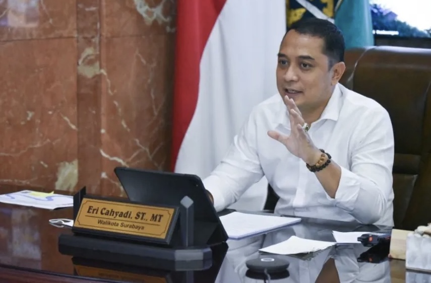 Wali Kota Surabay Eri Cahyadi