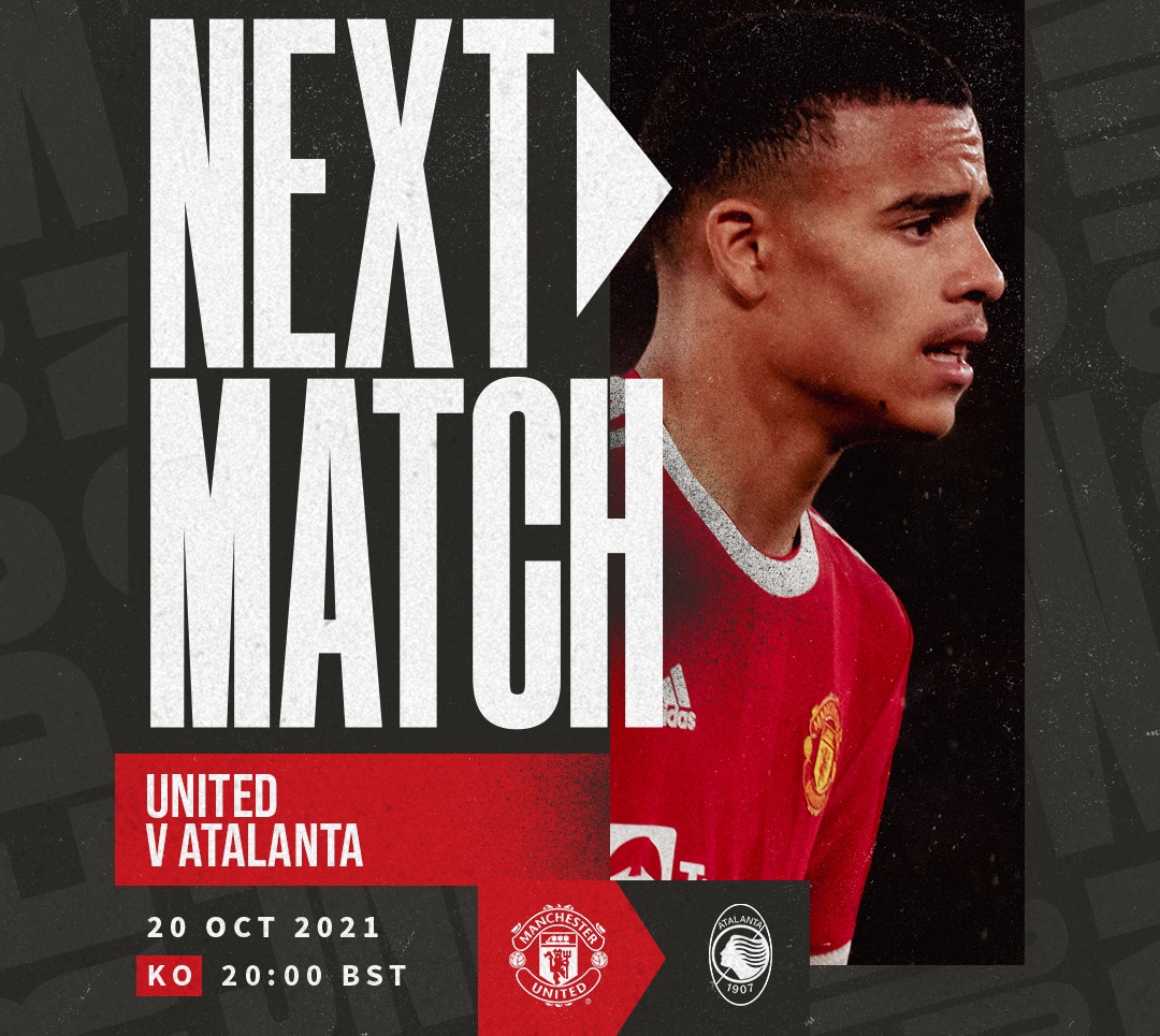 Babak penyisihan grup Liga Champions UEFA Manchester United vs Atalanta di Old Trafford, Rabu (20/10/2021) pukul 02.00 WIB.