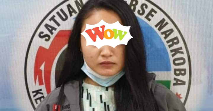 Tersangka Widiyah Narista Saputri alias Putri (23).