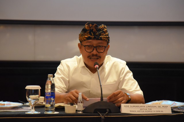Wakil Ketua Komisi VI DPR RI Gde Sumarjaya Linggih. (DPR)