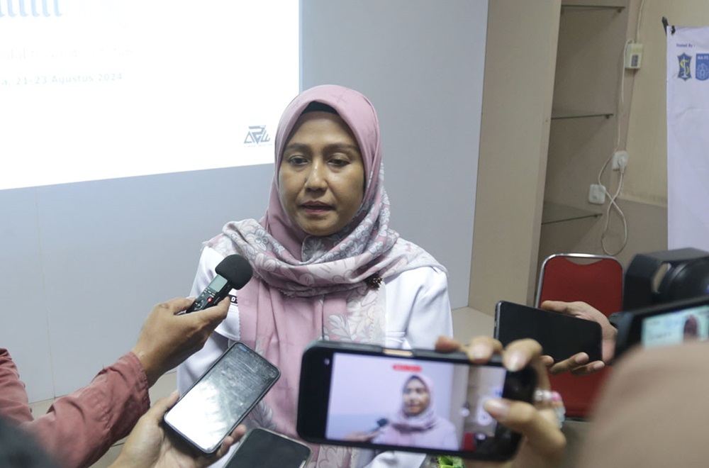 Kepala Dinas Koperasi Usaha Kecil dan Menengah, dan Perdagangan (Dinkopdag) Kota Surabaya, Dewi Soeriyawati 