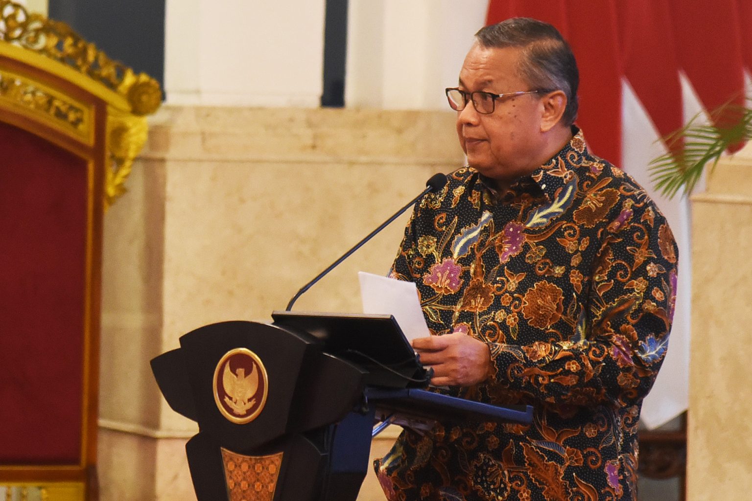 Gubernur Bank Indonesia (BI), Perry Warjiyo (Foto: Humas Setkab/Rahmat)