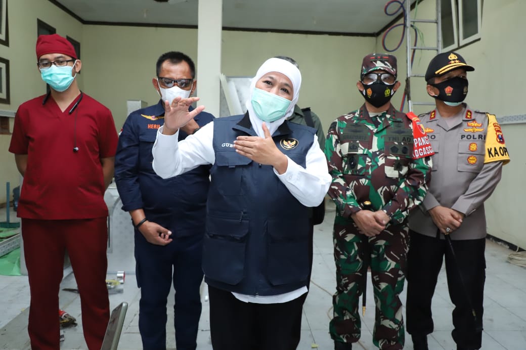 Gubernur Jatim Khofifah Indar Parawansa