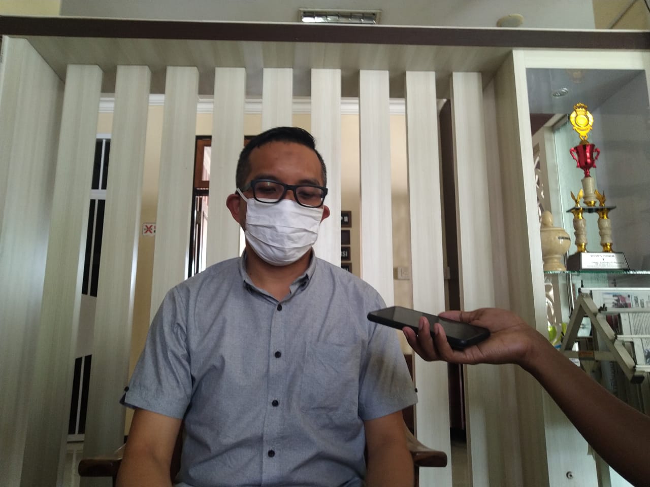 Kasi Intel Kejaksaan Negeri Tulungagung Agung Tri Radityo. (Foto: Noyo) 