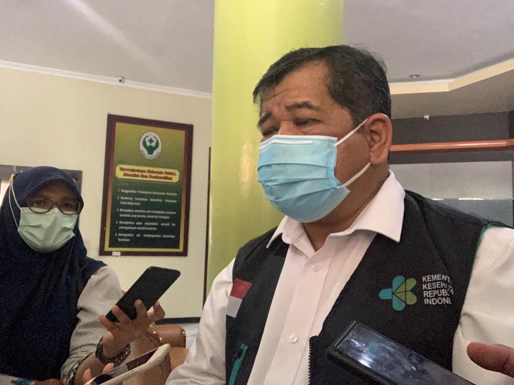 Kepala Dinas Kesehatan Kabupaten Sidoarjo, dr Syaf Satriawaran