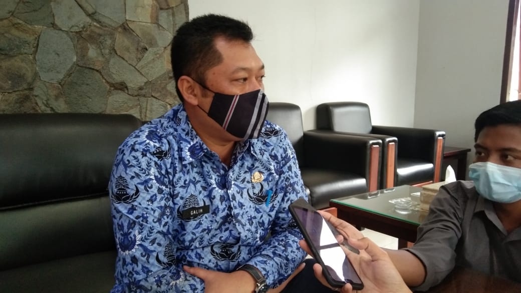 Juri Bicara Satuan Tugas Penanganan Covid-19 Kabupaten Tulungagung, Galih Nusantoro.