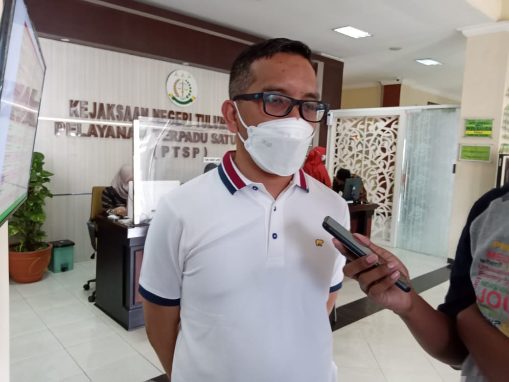 Kasi Intel Kejaksaan Negeri Tulungagung Agung Tri Radityo. 