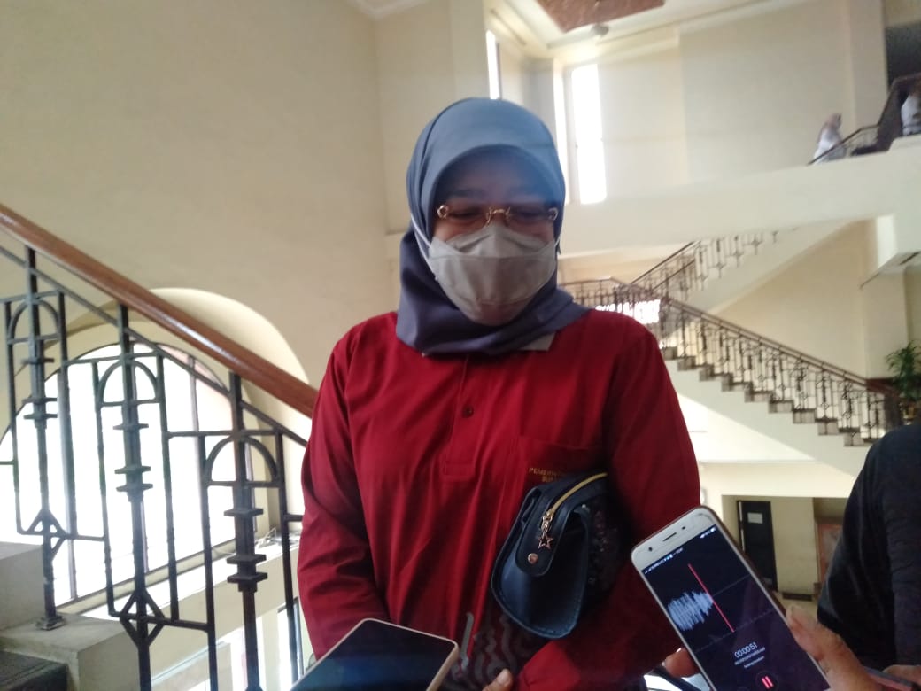 Kepala Dinas PU Bina Marga dan Pematusan, Erna Purnawati.