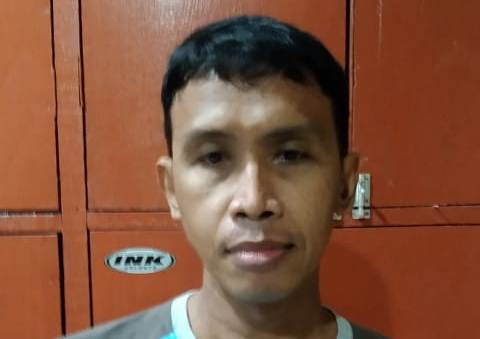 Heru Setiawan, pelaku penggelapan kendaraan milik Arief Darmawan.