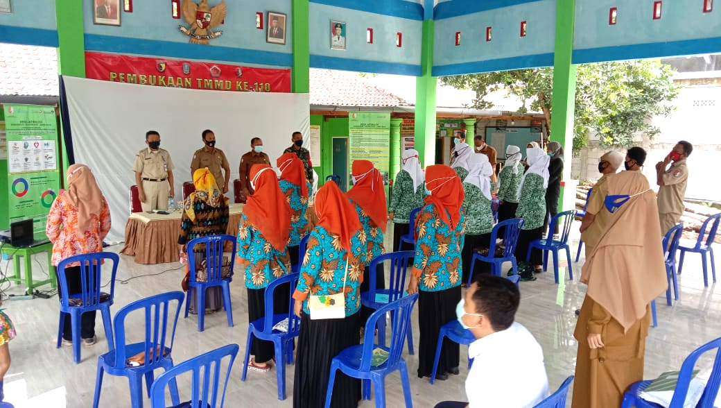 Kegiatan sosialisasi Bangga Kencana oleh Dinas P3AKB Kabupaten Bojonegoro bersama Kodim 0813 Bojonegoro di Desa Jatimulyo, Kecamatan Tambakrejo. Poto : At. Wiloto/ist(BACASAJA.ID)