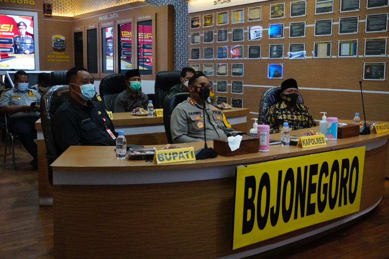 Suasana virtual Launching ETLE Nasional se-Indonesia, Selasa (23/3/2021).