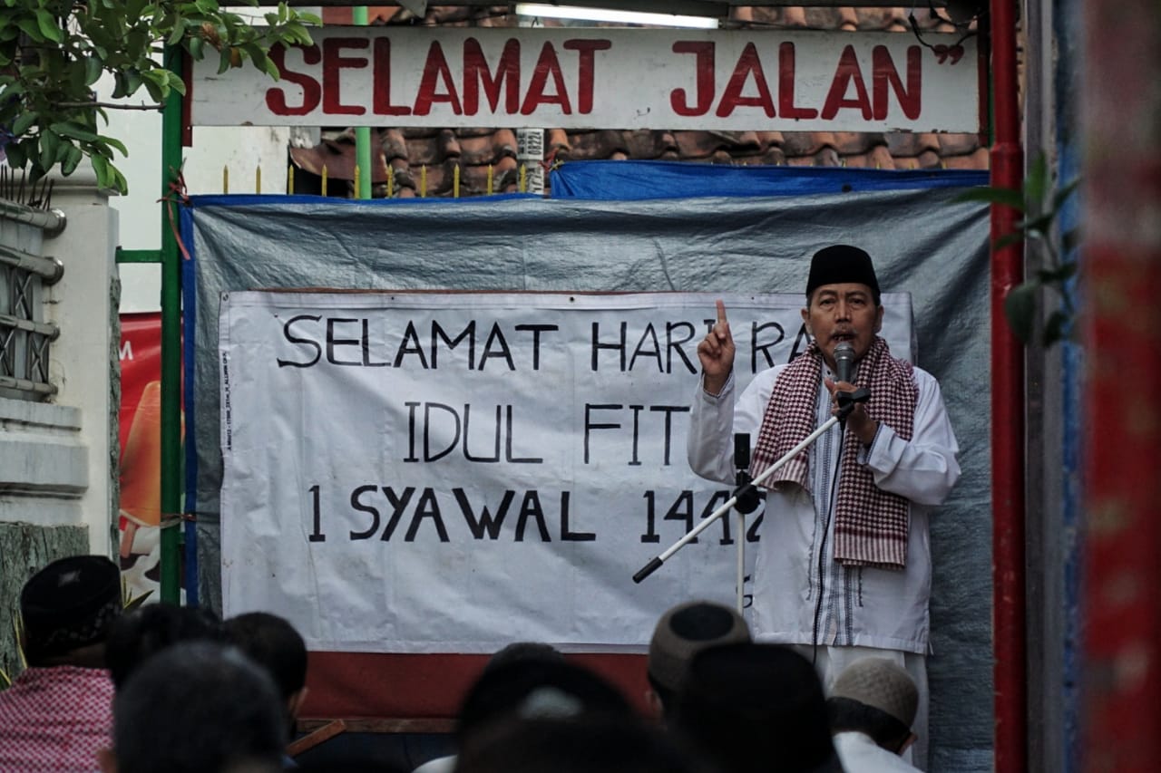  Suasana sholat ied di kampung Surabayan I RT 01 RW 02.