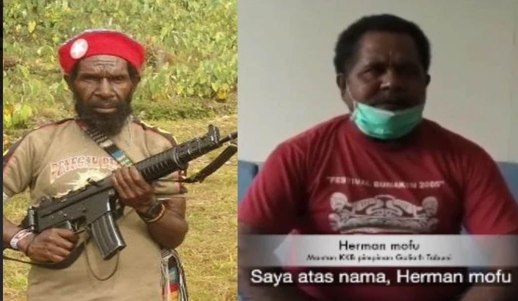 Herman Mofu, mantan anggota OPM