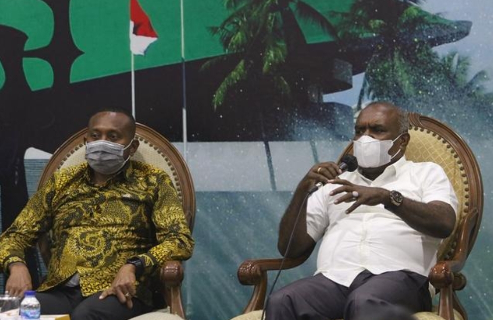 Bupati Merauke Romanus Mbaraka