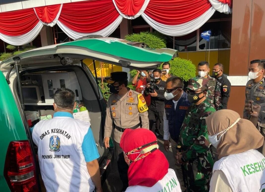Launching Vaksinasi Presisi Door To Door.