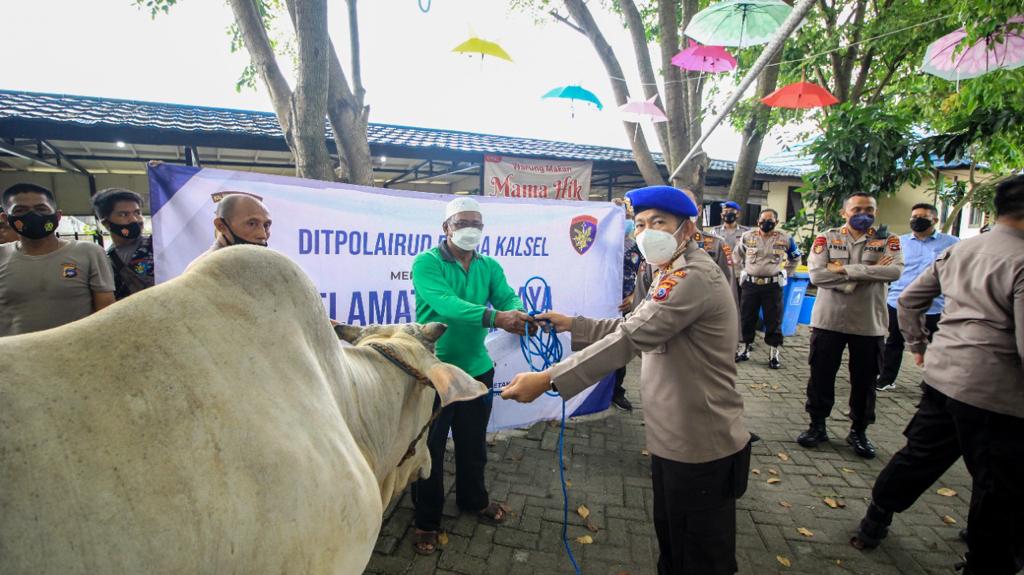 Direktur Polairud Polda Kalsel Komisaris Besar Polisi Takdir Mattanete. 