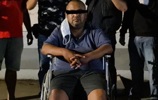 Pelaku saat diamankan Tim Macan Agung Satreskrim Polres Tulungagung