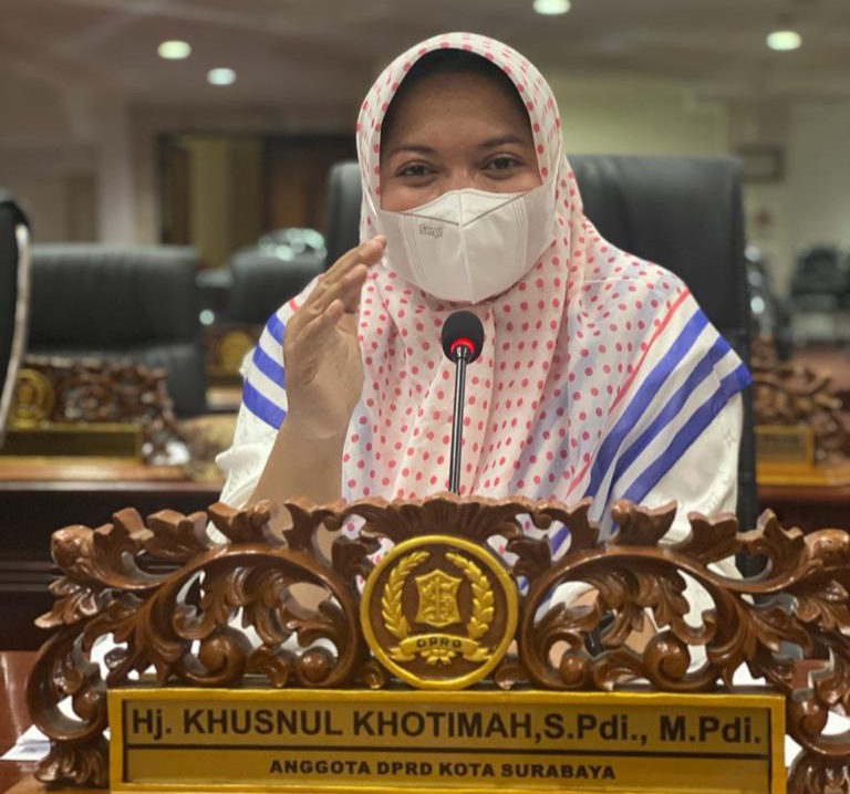 Ketua Pansus RPJMD Kota Surabaya, Khusnul Khotimah.