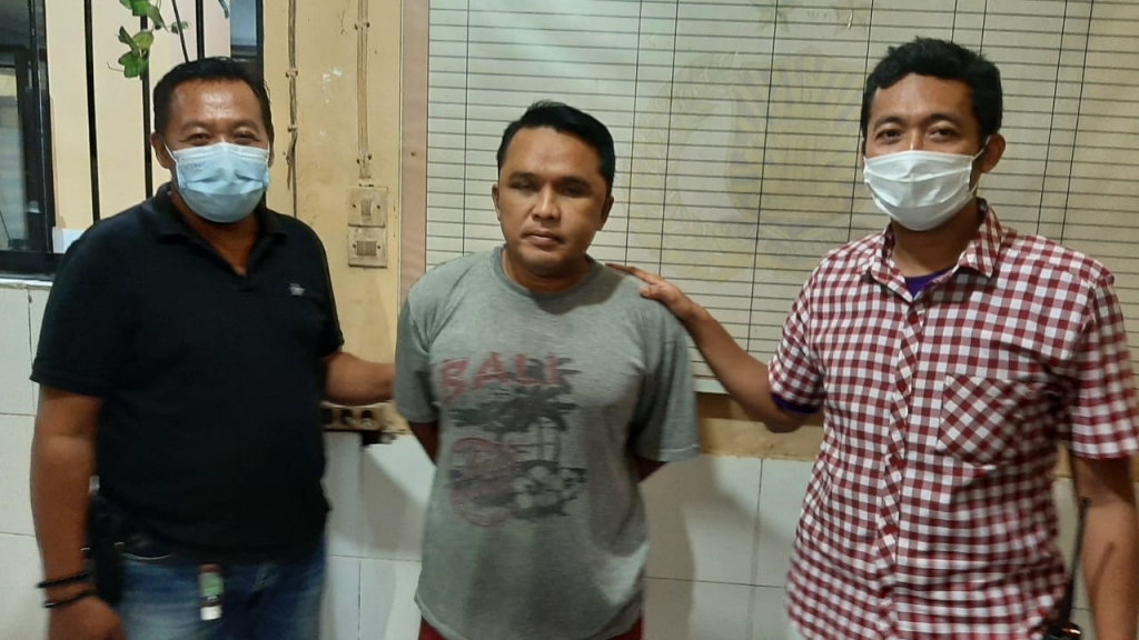 Pelaku pencurian yang diamankan Polisi dan TNI.