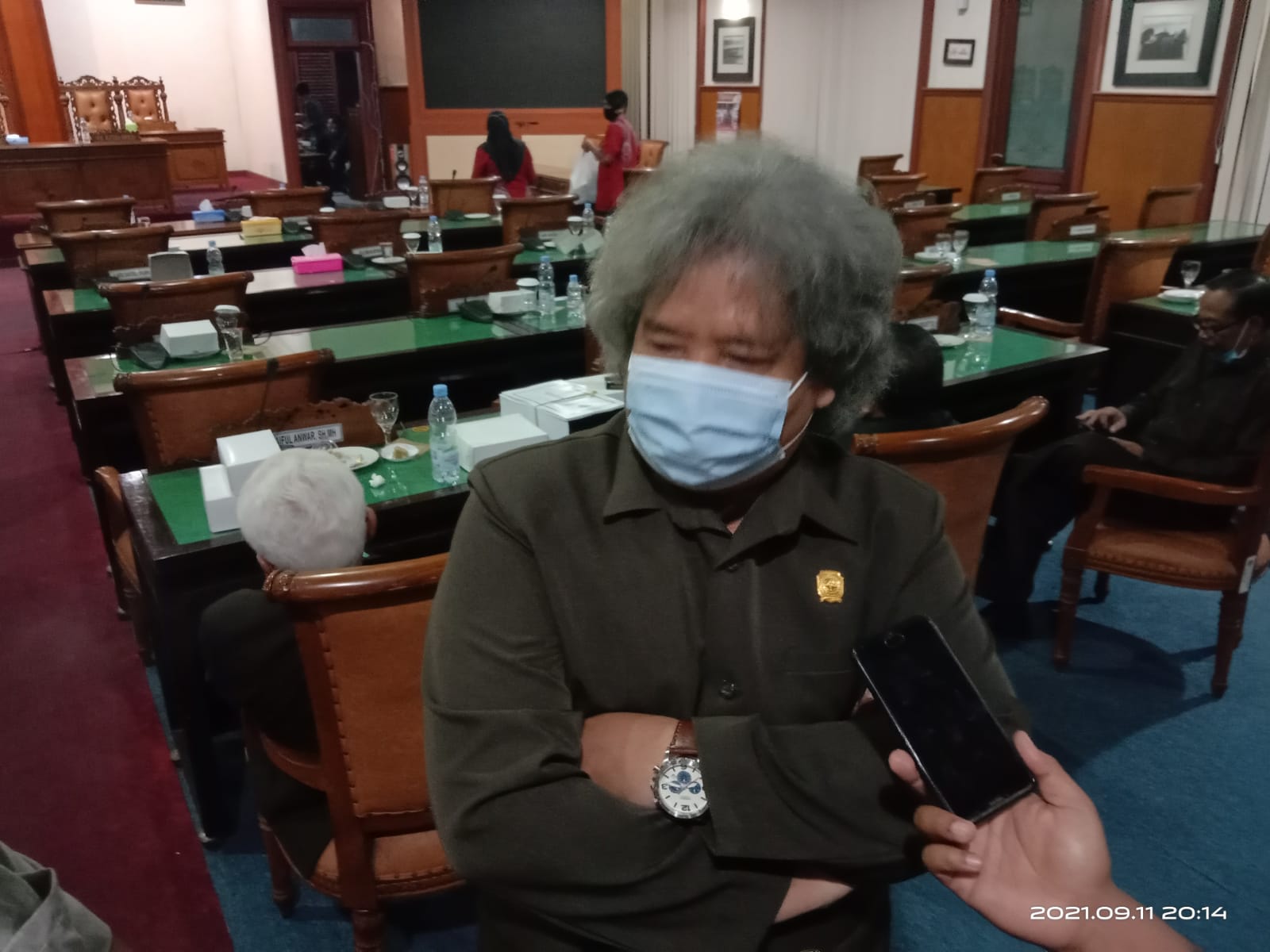 Wakil Ketua Komisi C DPRD Tulungagung, Asrori.